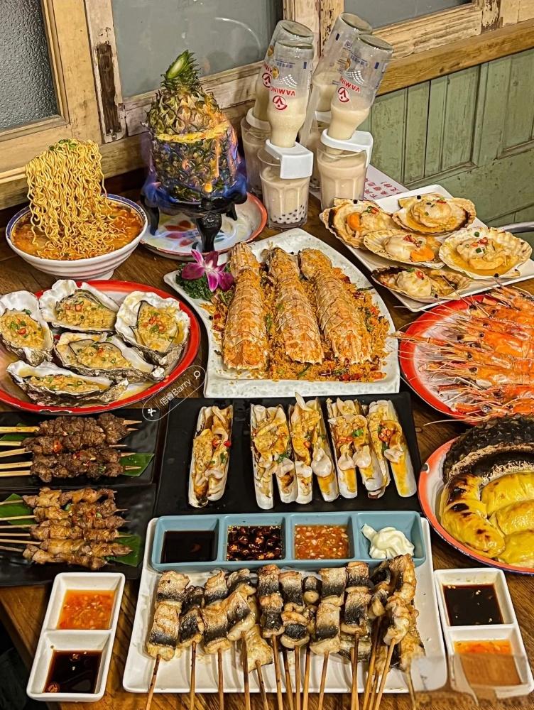 輝記炭燒海鮮 福田店 多樣燒烤
