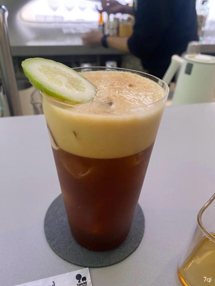 青檸氣泡美式